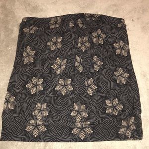 NY&Co. Brown flowered  Tube top